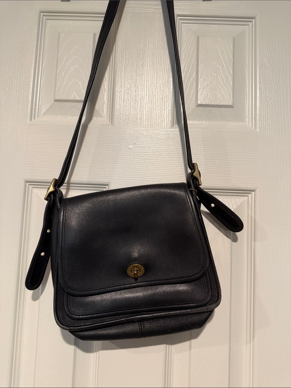 Vintage Coach 9061 Rambler's Legacy Black Leather